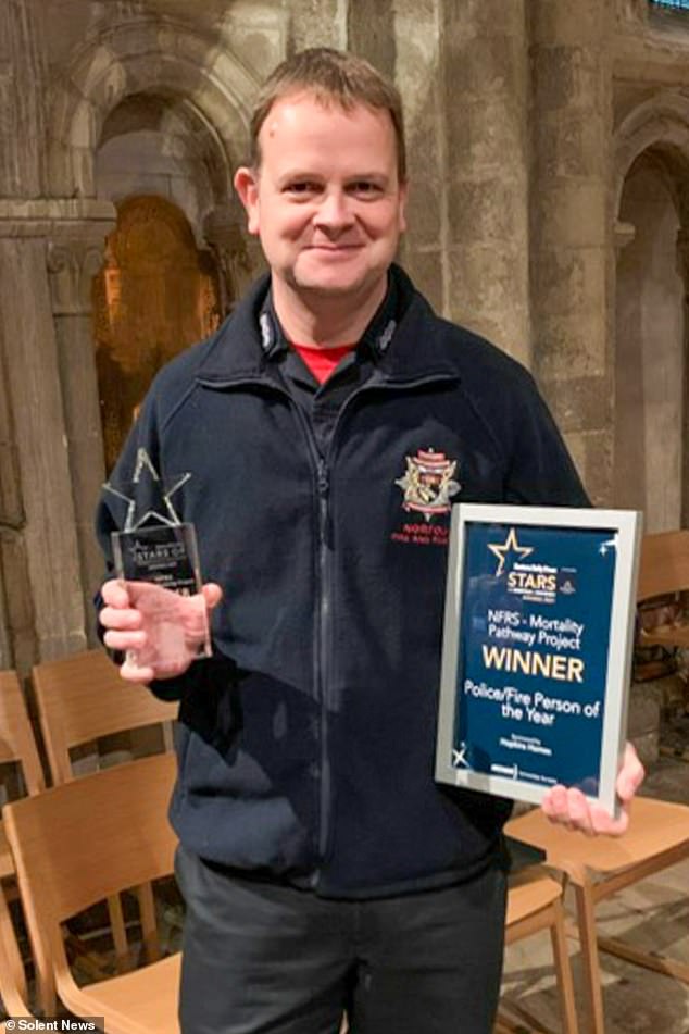 Mr Linden said he had done a lot of high profile work which had led to him winning several commendation