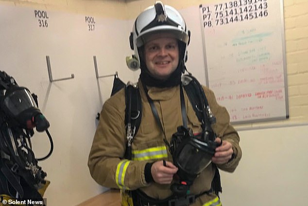 Mr Linden said Mr Evans had threatened a colleague previously and had 'caused issues' with the service in the past