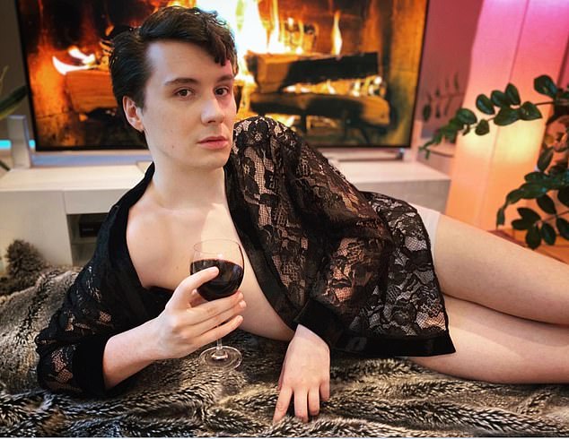 Dan said that one of the key reasons he kept his sexuality a secret until six years ago, and his relationship with Phil under wraps until this month, is because of his 'extremely homophobic childhood'