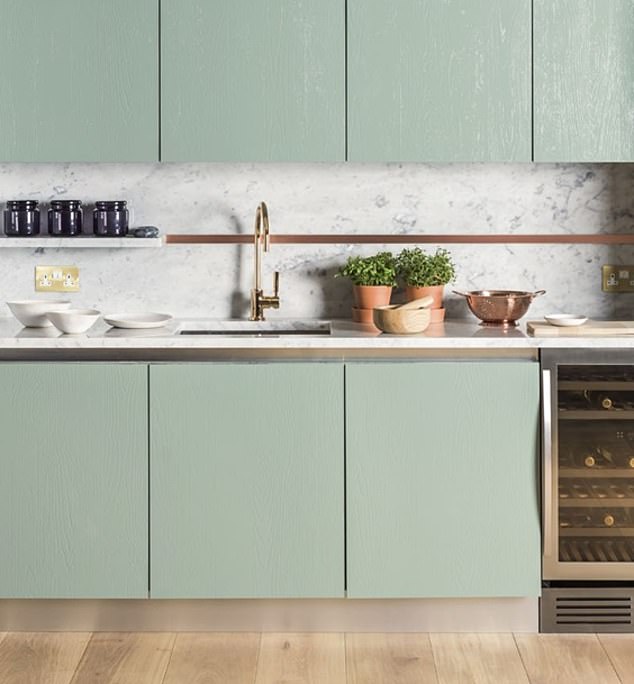 Glamorous brochure pictures show the interiors of the apartments in the complex that Dan and Phil live in