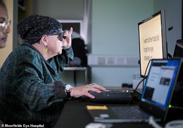 Sheila Irvine was one of the first patients to receive the implant, and described being able to see again as 'dead exciting'