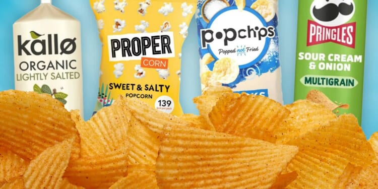 The 6 healthiest crisps to buy if you're on a diet