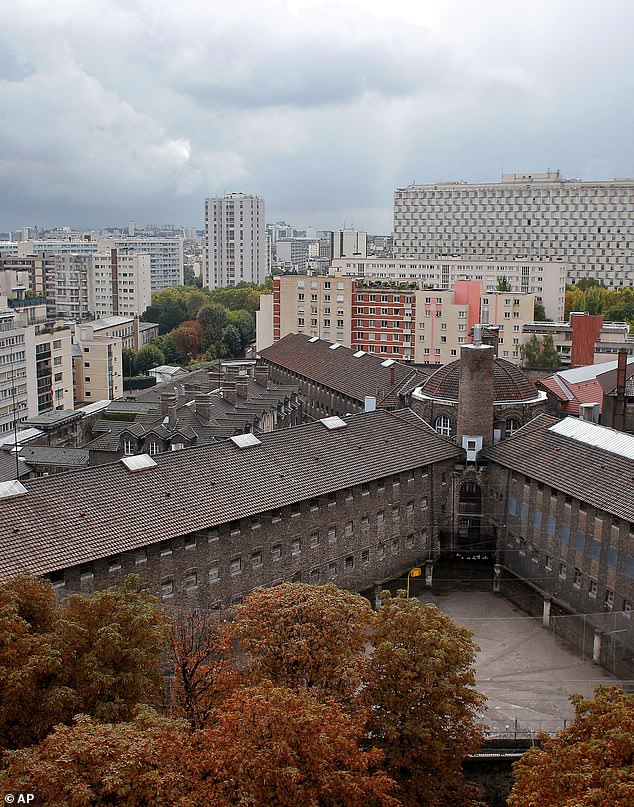 La Santé prison in Paris, France, where Sarkozy is set to begin his prison term. His lawyers are expected to ask for his release as soon as he arrives in prison