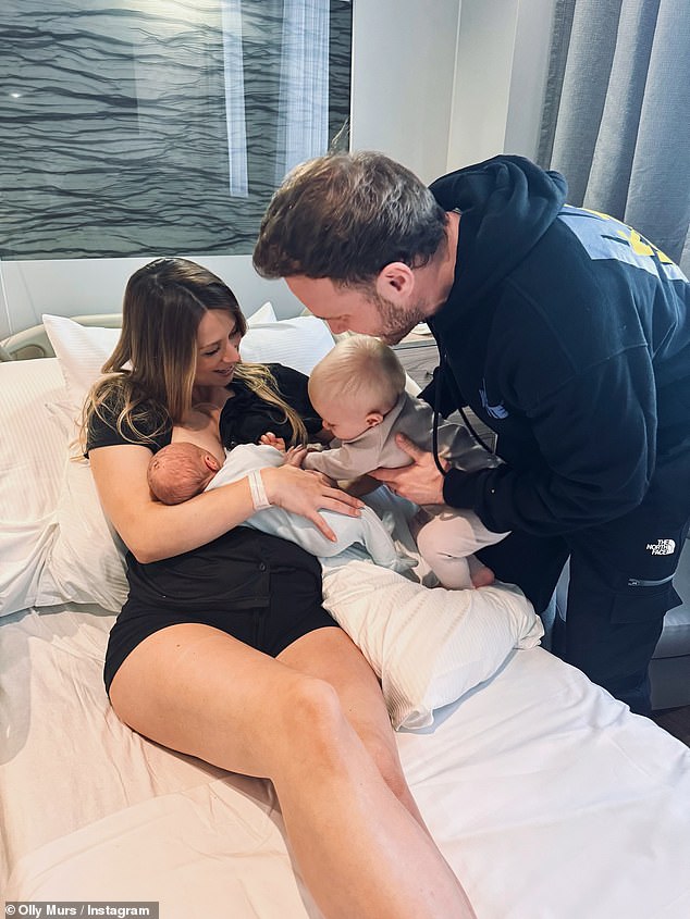 Olly and his bodybuilder partner tied the knot in July 2023 and announced the arrival of their baby girl on April 17 2024