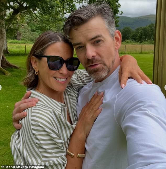 She went on to date her Dancing on Ice co-star Brendyn Hatfield (pictured), who she split from last month and her ex-husband Alex is now set to welcome a baby with his new wife Lily, 31