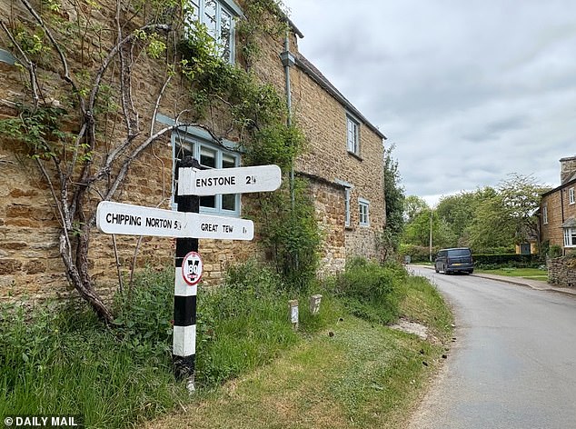 It is just a few miles away from Chipping Norton and from Top Gear star Jeremy Clarkson's Diddly Squat Farm Shop