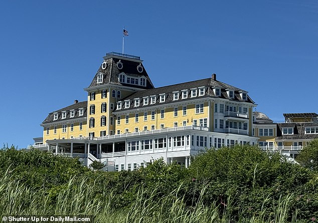 Another possibility is Ocean House Hotel which is even closer to Taylor's mansion in Westerly, Rhode Island