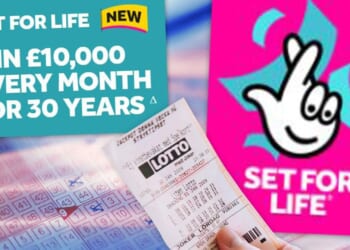 National Lottery Set For Life draw tonight, October 20, 2025