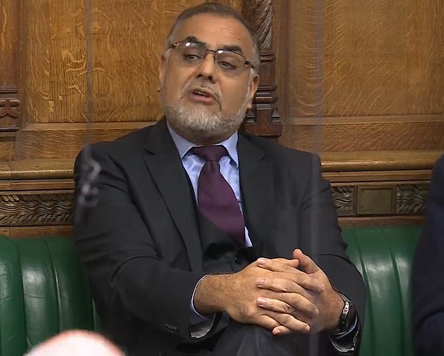 Ayoub Khan (pictured), the independent MP for Birmingham Perry Barr who has led efforts to halt Maccabi Tel Aviv's match against Aston Villa