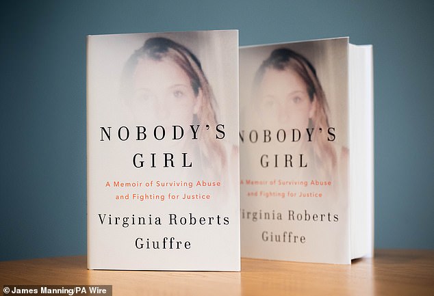 Nobody's Girl by Virginia Roberts Giuffre, hit the shelves on Monday - 24 hours earlier than expected
