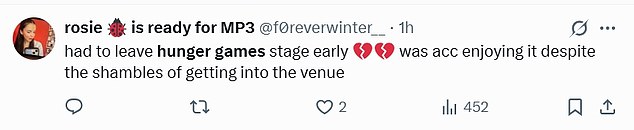 Despite this, some fans did admit they still enjoyed the show, with several taking to social media to praise its take on the famous tale of Panem