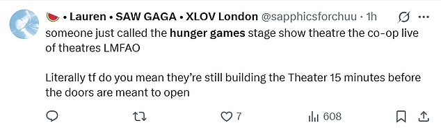 Many fans took to X to share their frustrations at the 'nightmare' preview after the show was hit by lengthy delays