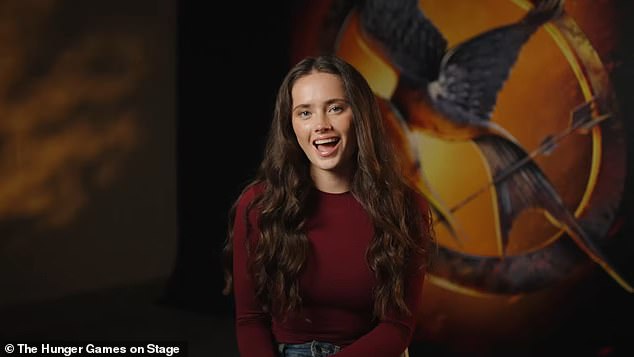 Starring Mia Gallagher as Katniss Everdeen, the play follows the heroine's story as she volunteers to take part in The Hunger Games