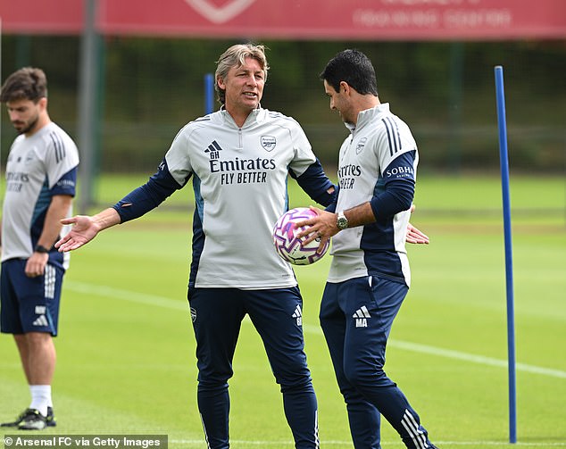 Heinze and Mikel Arteta's friendship goes back to their days as players with Paris Saint-Germain