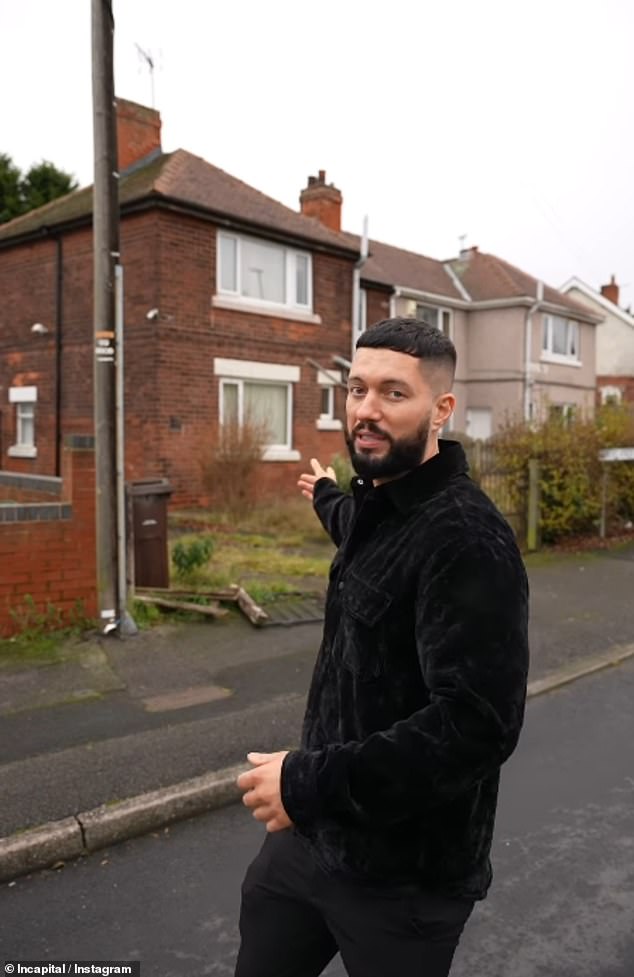 Mr Newton added: 'Most of my properties are social housing HMOs, so they're fully passive - no late-night tenant calls, no endless viewings, no hassle'