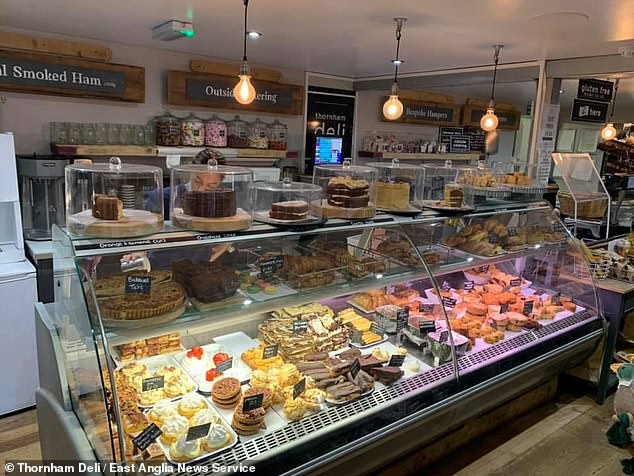 A view of the counter at the acclaimed Thornham Deli in Norfolk