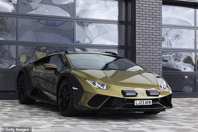 Haaland's new car (stock model pictured) can reach 62mph in 3.4 seconds