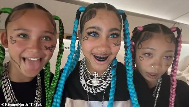 It comes days after Kardashian, 44, admitted she made a mistake with some of her daughter's fashion choices