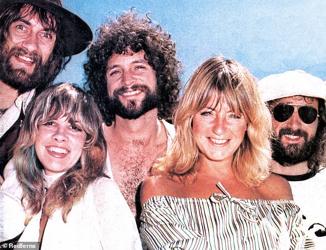 The group have not performed together since 2019, and they were left devastated when bandmate Christine McVie died in 2022 (L-R Mick Fleetwood, Stevie Nicks, Lindsey Buckingham, Christine McVie, John McVie)