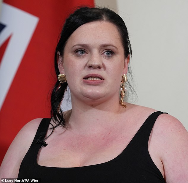 Fiona Goddard (pictured), who also suffered at the hands of grooming gangs, also resigned from the inquiry's victims and survivors liaison panel on Monday