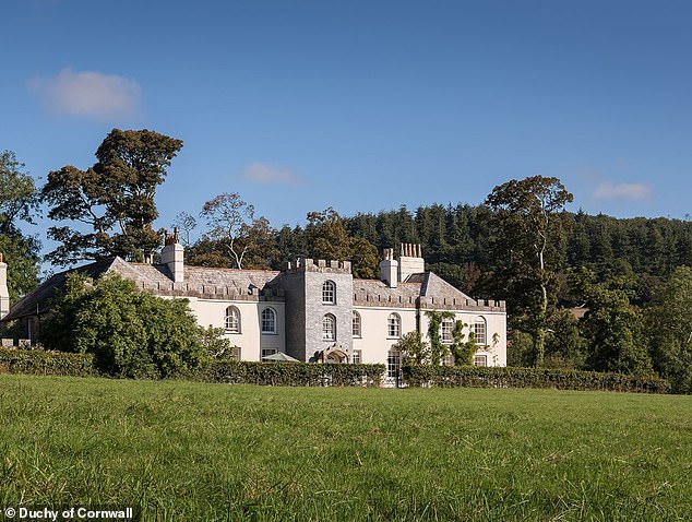 The Middletons have stayed at Restormel Manor in Lostwithiel in Cornwall