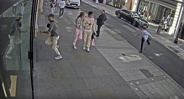 Another incident saw an illegal Algerian migrant watch ripper target a Tim Hortons boss before his accomplice snatched his £65,000 Patek Philippe watch from his wrist on New Bond Street