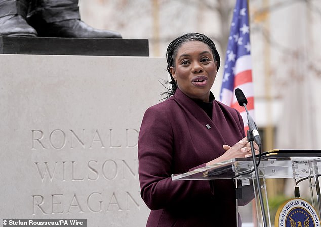 Tory leader Kemi Badenoch has said borrowing figures showed the economy was 'spiralling out of control'