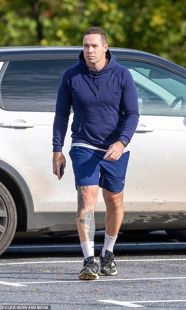 He was seen today as it emerged his former wife Price could be set to give evidence in court after the charges were announced