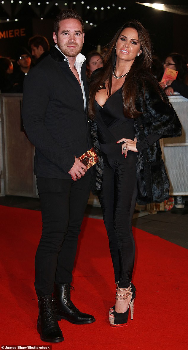 Kieran Hayler and Katie Price (pictured in 2014) married in 2013 and went on to have two children before splitting in 2018