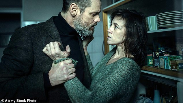 When Dark Crimes - Carrey's last starring role, with Charlotte Gainsbourg (pictured) - bombed dismally, some Hollywood commentators criticised his formulaic performances and polarising manic on-screen personality, which has always been a Marmite thing