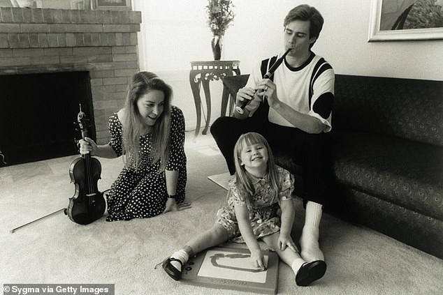 The Hollywood star with his first wife Melissa Womer and their daughter Jane. In 1995, his ex described how Carrey regularly stayed up crying into the early hours of the morning
