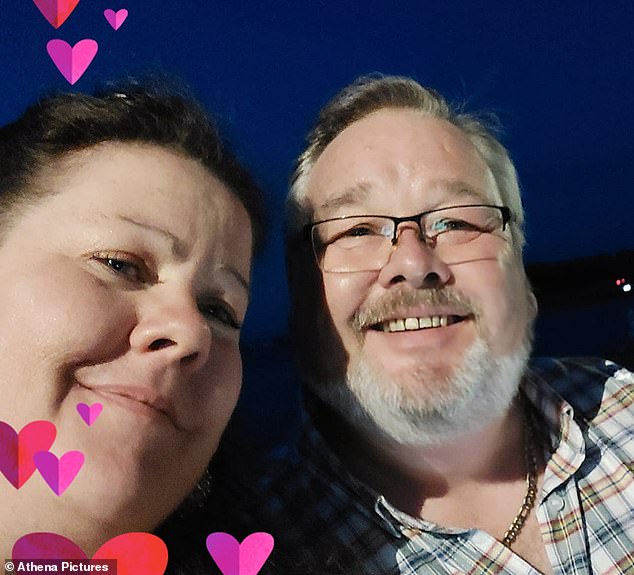 Michelle Mills (left) plotted to kill her husband Christopher Mills (right) with her lover Berry