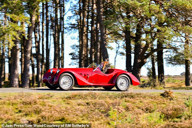 It could be the prize addition to a vintage car collector's garage as it goes on auction on November 1