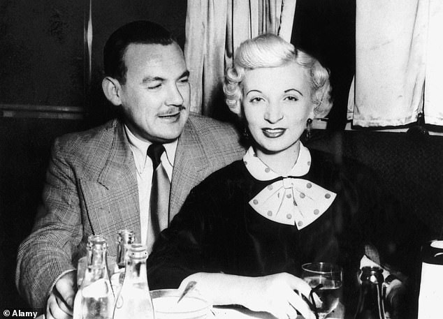 Ellis with Desmond Cussen at the Little Club in Knightsbridge. Cussen gave her the gun she used to kill David Blakely and showed her how to use it