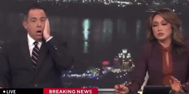 Shocking moment car thief is run down & killed live on TV during helicopter police chase leaving news anchors horrified