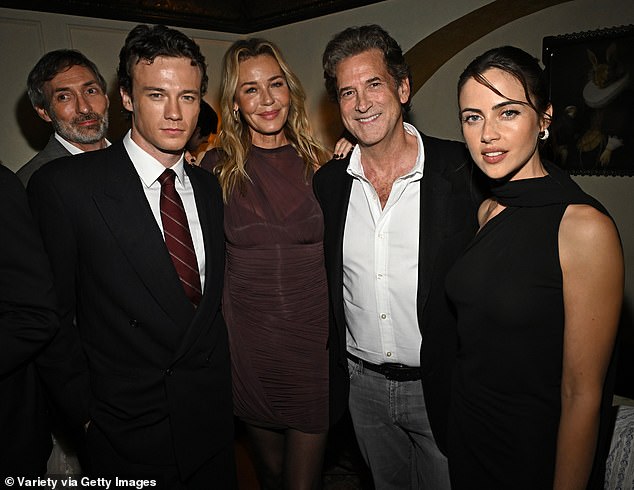 (L-R) Jonathan English, Jack Patten, Connie Nielsen, Michael Wright and Lydia Peckham