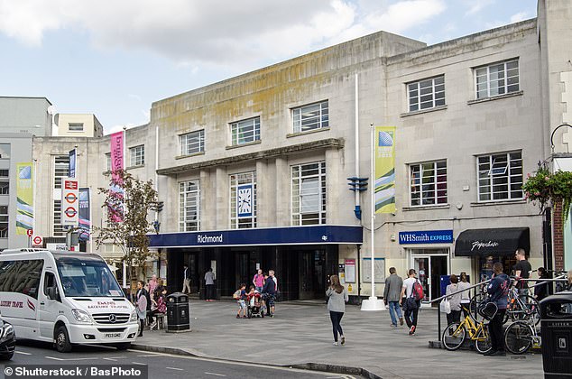 Three male enforcement officers 'chased' her down the street as she stood at the bus stop near Richmond station
