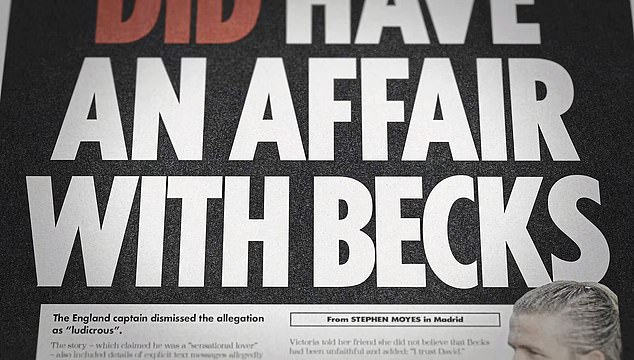 The docuseries faced criticism for brazenly doctoring a newspaper article about the scandal