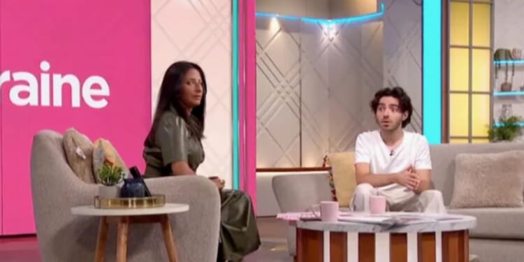 Lorraine show thrown into chaos as loud bang disrupts emotional interview