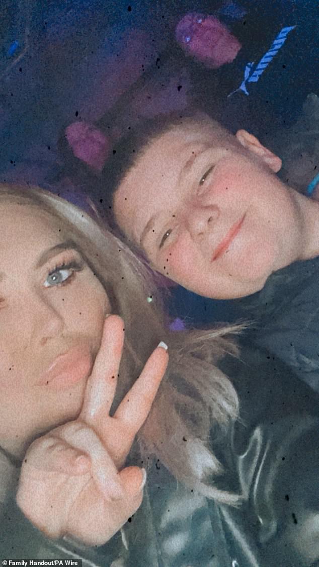 Harvey and his sister Sophie