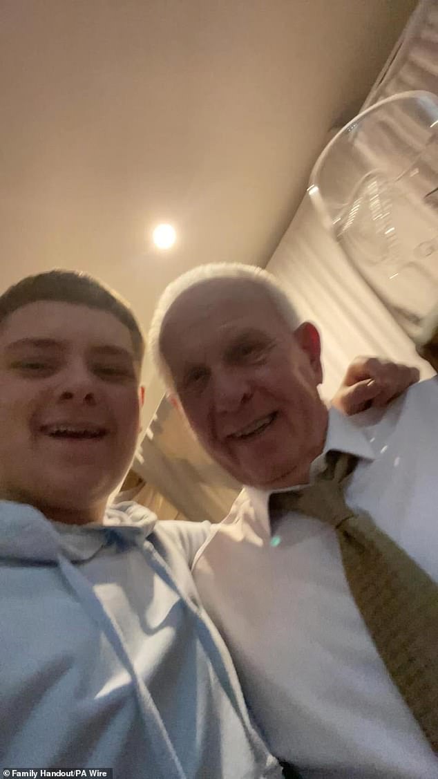 Harvey and his grandfather