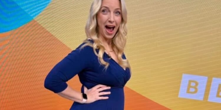 BBC Breakfast star reveals she's pregnant with second child as she poses with bump