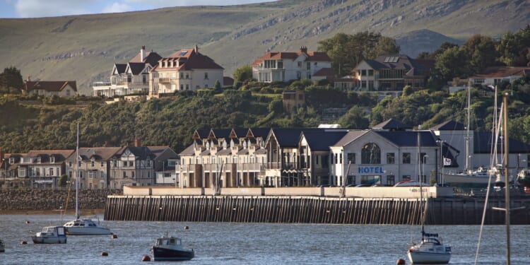 The Welsh seaside hotel right by massive beach resort with medieval castle views and fancy spa