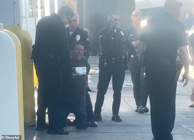 According to an arrest affidavit, on Tuesday ICE agents saw Parias driving a gray Toyota Camry, and they surrounded him with three law enforcement vehicles before his arrest