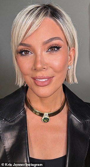 In a filtered shot at the event