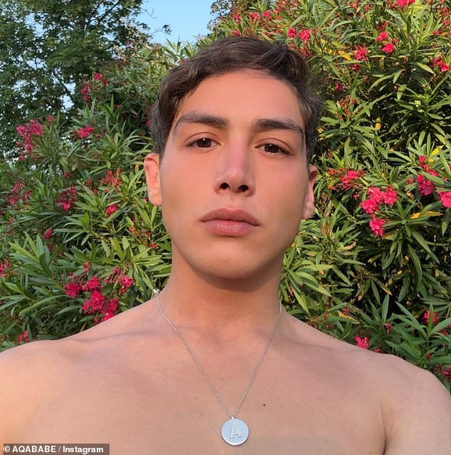 The actress, 91, was furious when Aqababe (pictured) – a hugely popular influencer who specialises in celebrity news in his home country – said Brigitte had passed away in the South of France