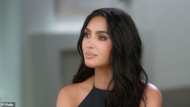 While another clip showed her getting out of the MRI machine as she spoke about her stressful divorce from ex Kanye West, 48, with whom she shares her four kids. A tearful Kim said, 'I'm happy it's over'