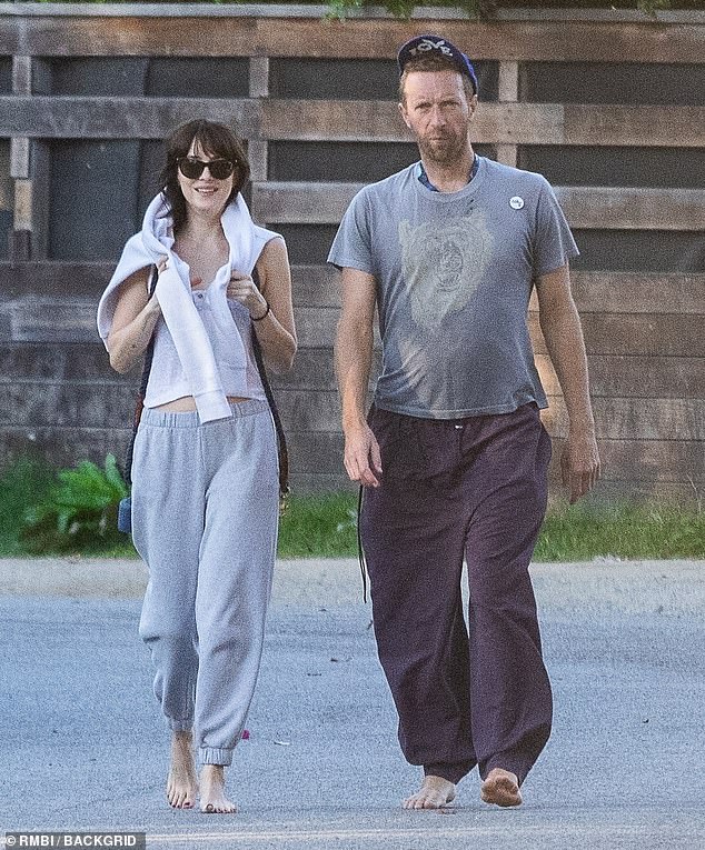 Johnson even embraced her ex's bizarre aversion to footwear as they were photographed enjoying barefoot strolls in Malibu in 2019 and in 2022; the couple seen in 2022