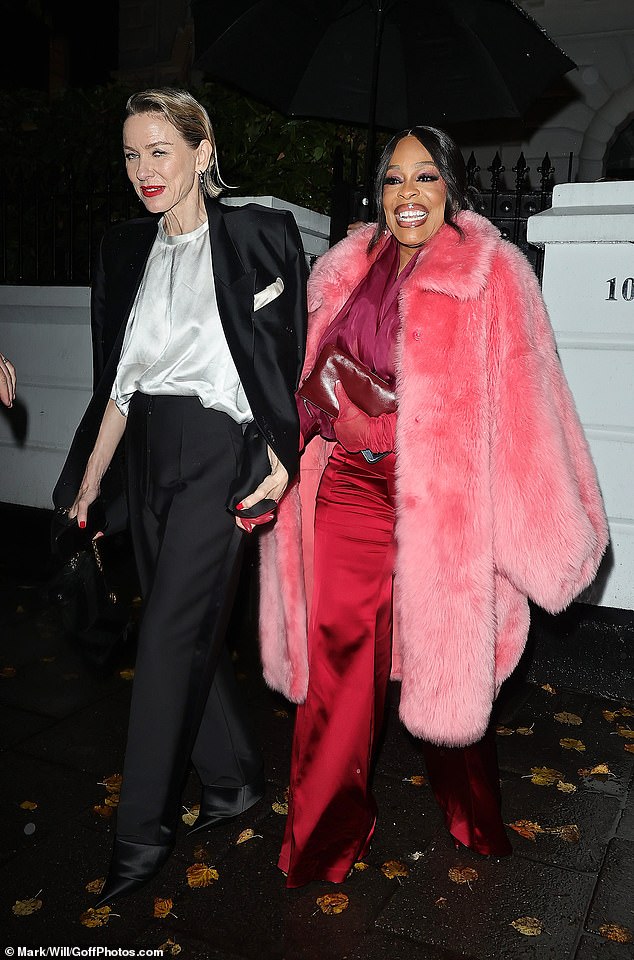 Actress Naomi Watts and Niecy Nash also bagged an invite