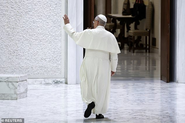 Pope Leo XIV meets with the Equestrian Order of the Holy Sepulchre of Jerusalem today